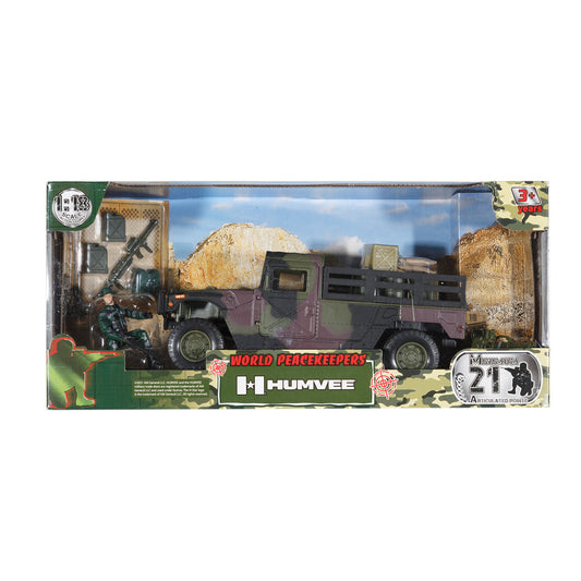 World Peace Military Humvee W 2 Figs