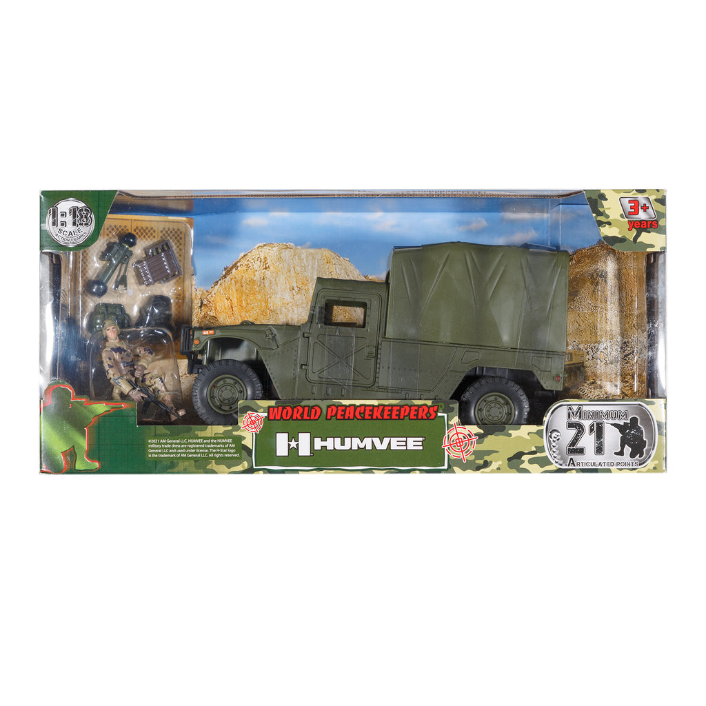 World Peace Military Humvee W 2 Figs