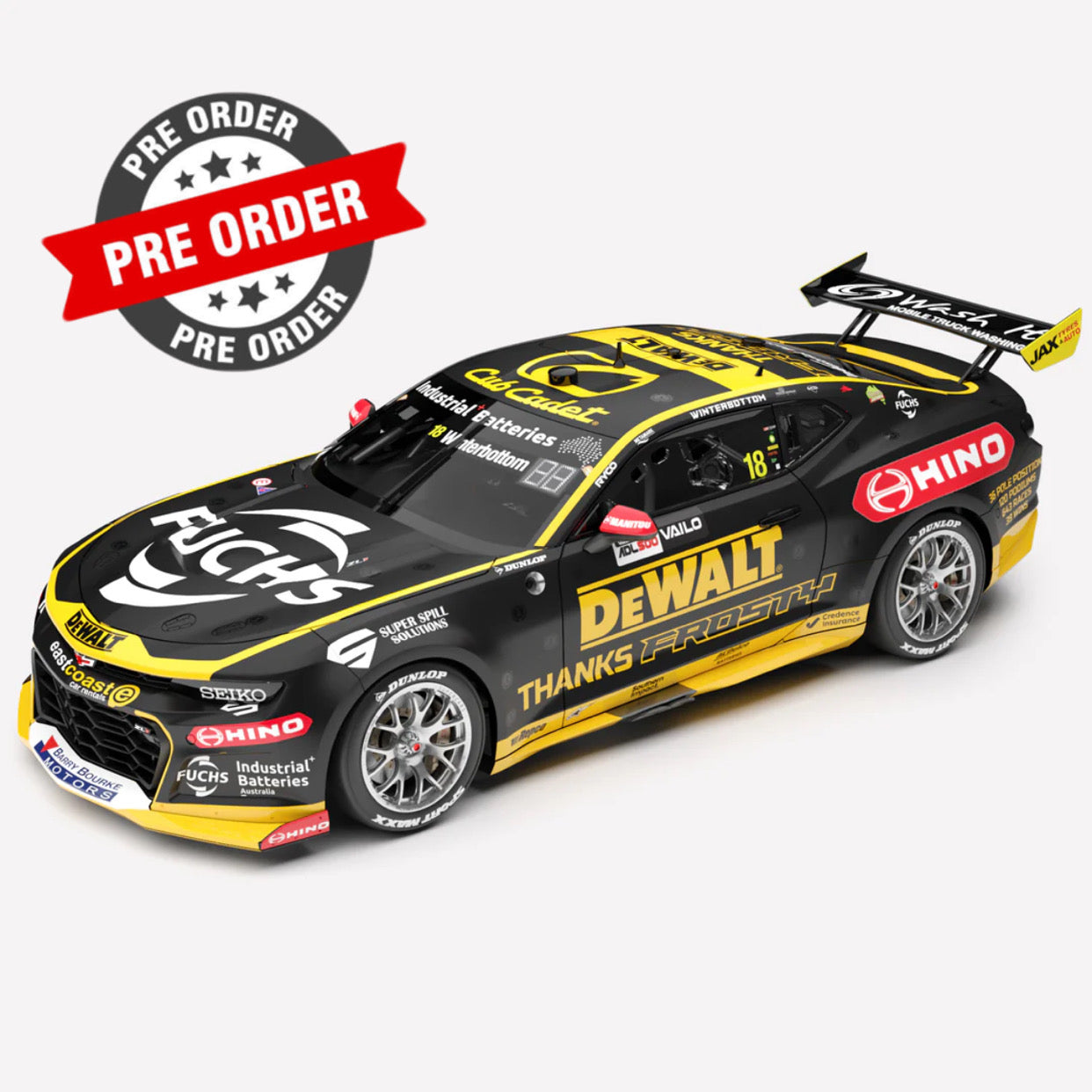 1:18 DEWALT #18 2024 VAILO THANKS FROSTY