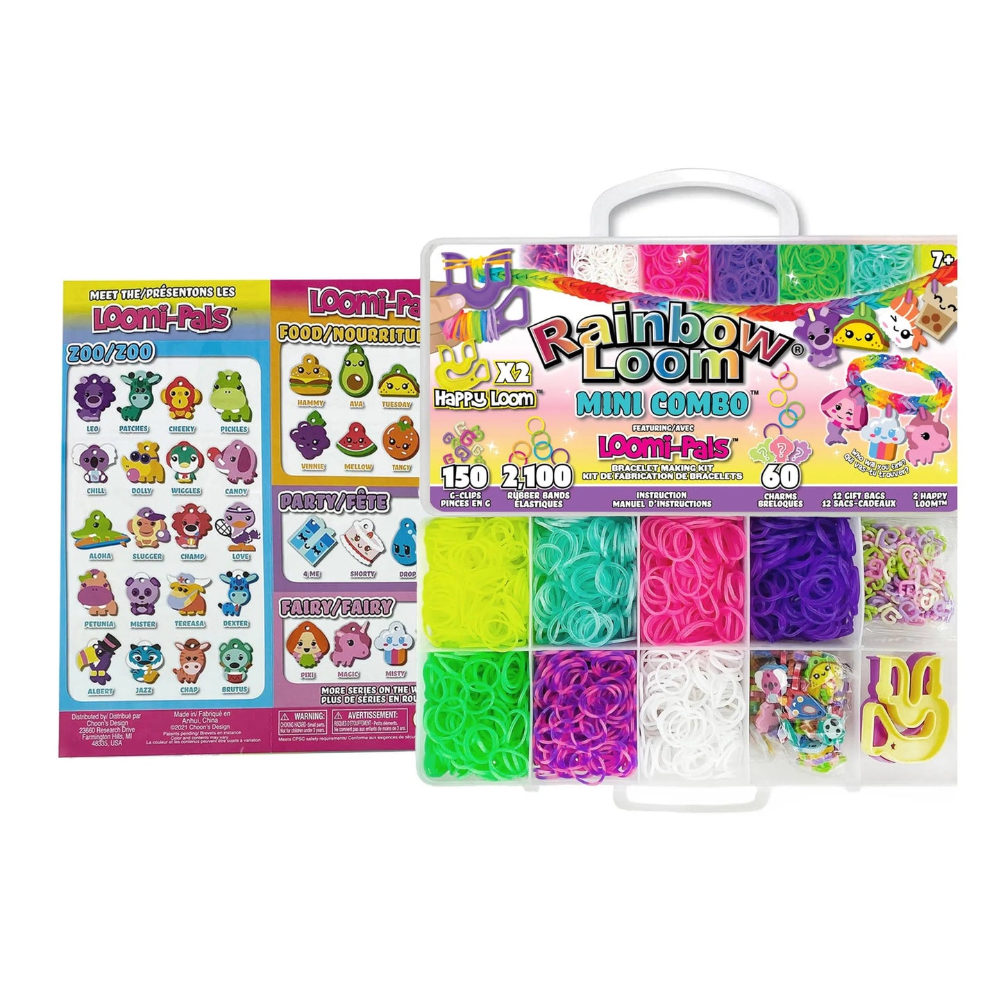 RAINBOW LOOMS LOOMI PALS MINI COMBO