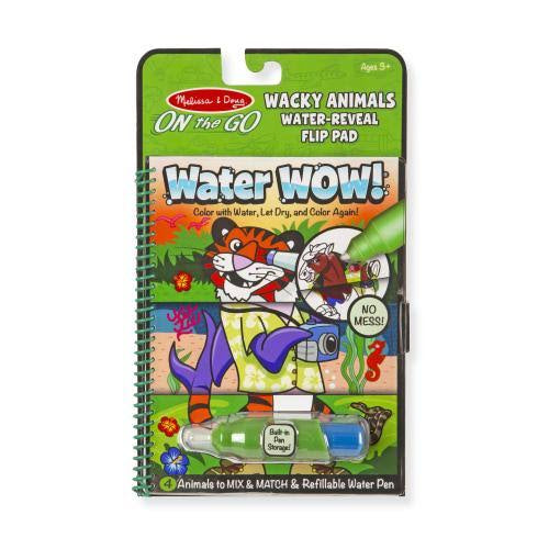 M&D ON THE GO WATER WOW WACKY ANIMALS