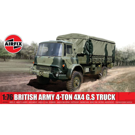 AIRFIX 1:76 BRITISH ARMY 4 TON GS TRUCK