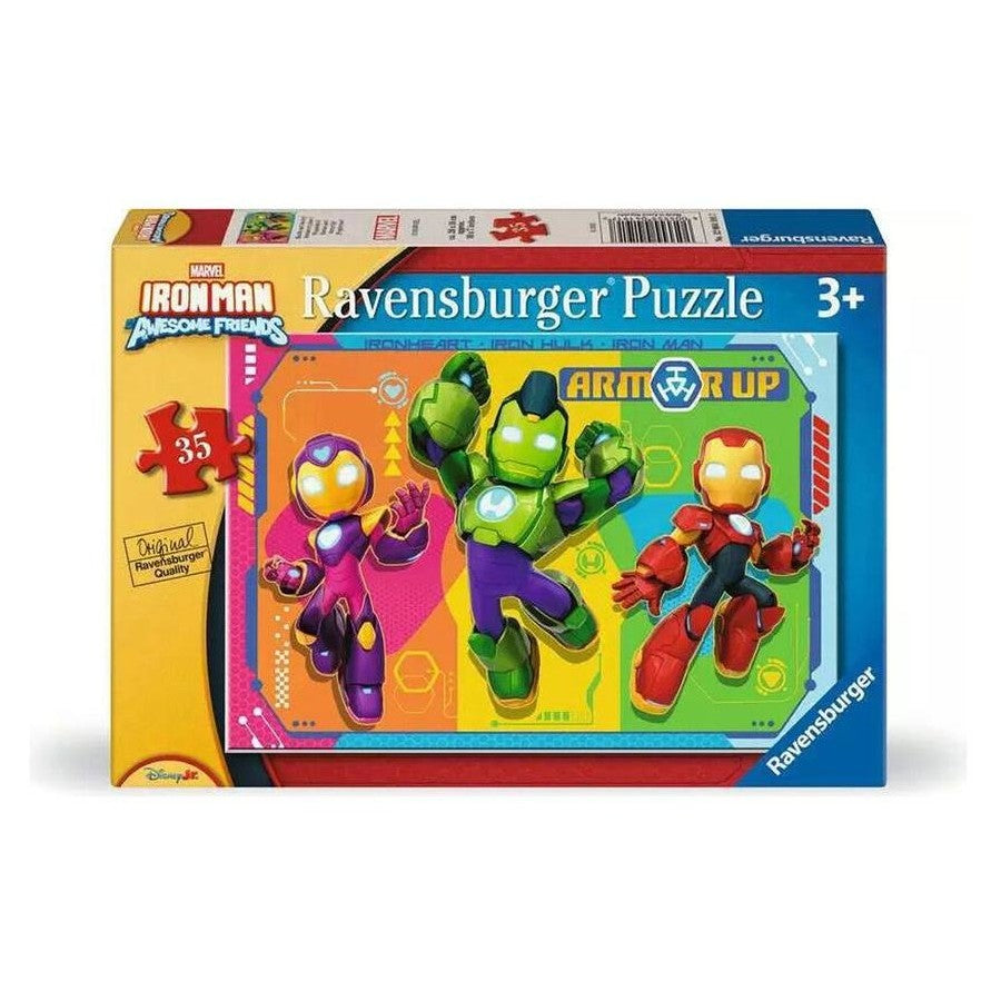 PUZZLE 35PC IRON MAN & FRIENDS