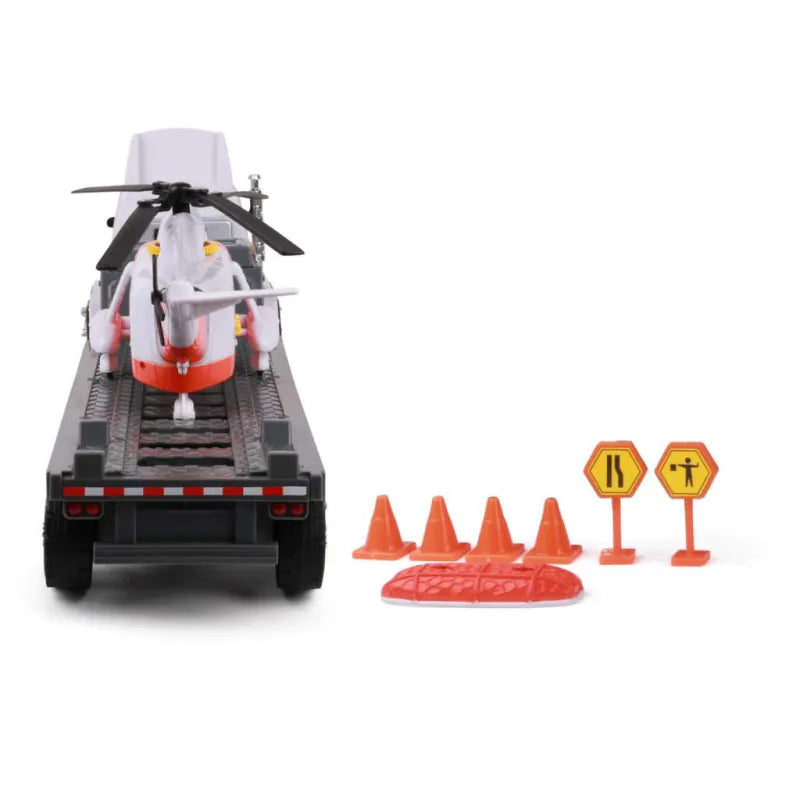 MIGHTY FLEET TITANS FLATBED W HELICOPTER