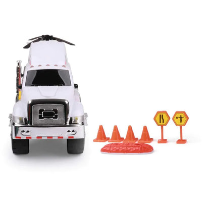 MIGHTY FLEET TITANS FLATBED W HELICOPTER