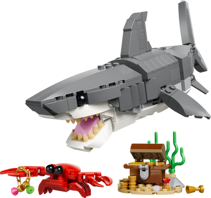 LEGO 31381 CREATOR SHARK W TREASURE CHES