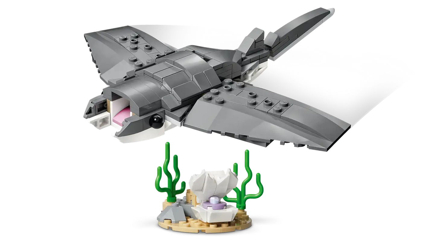 LEGO 31381 CREATOR SHARK W TREASURE CHES