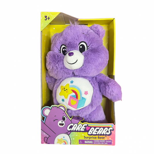 CARE BEARS MED PLUSH PURPLE SUPRISE BEAR