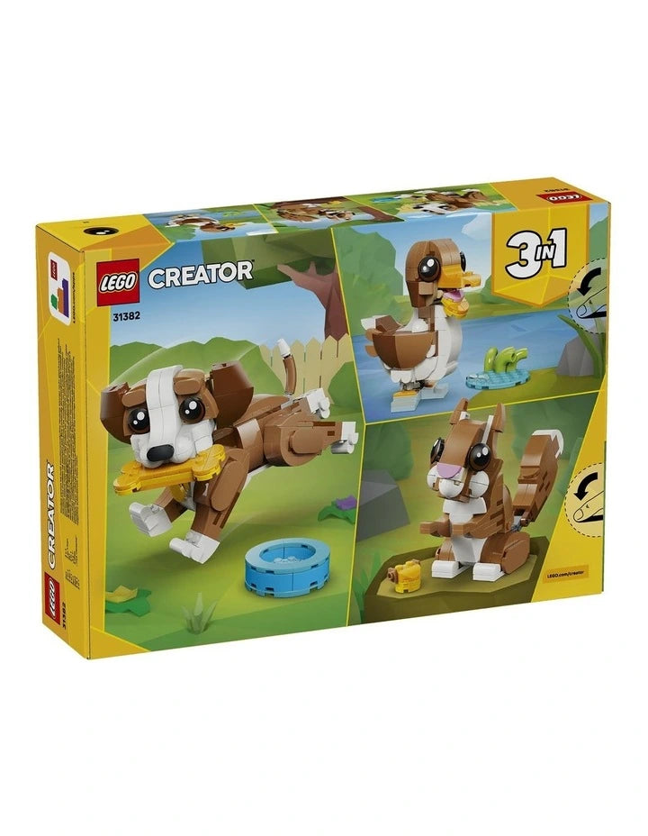 LEGO 31382 CREATOR PLAYFUL PUPPY DOG