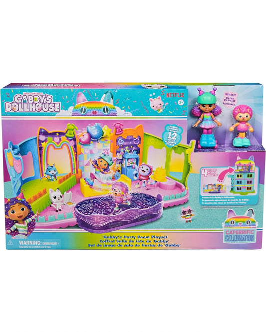 GABBYS DOLLHOUSE SKATE PARTY PLAYSET