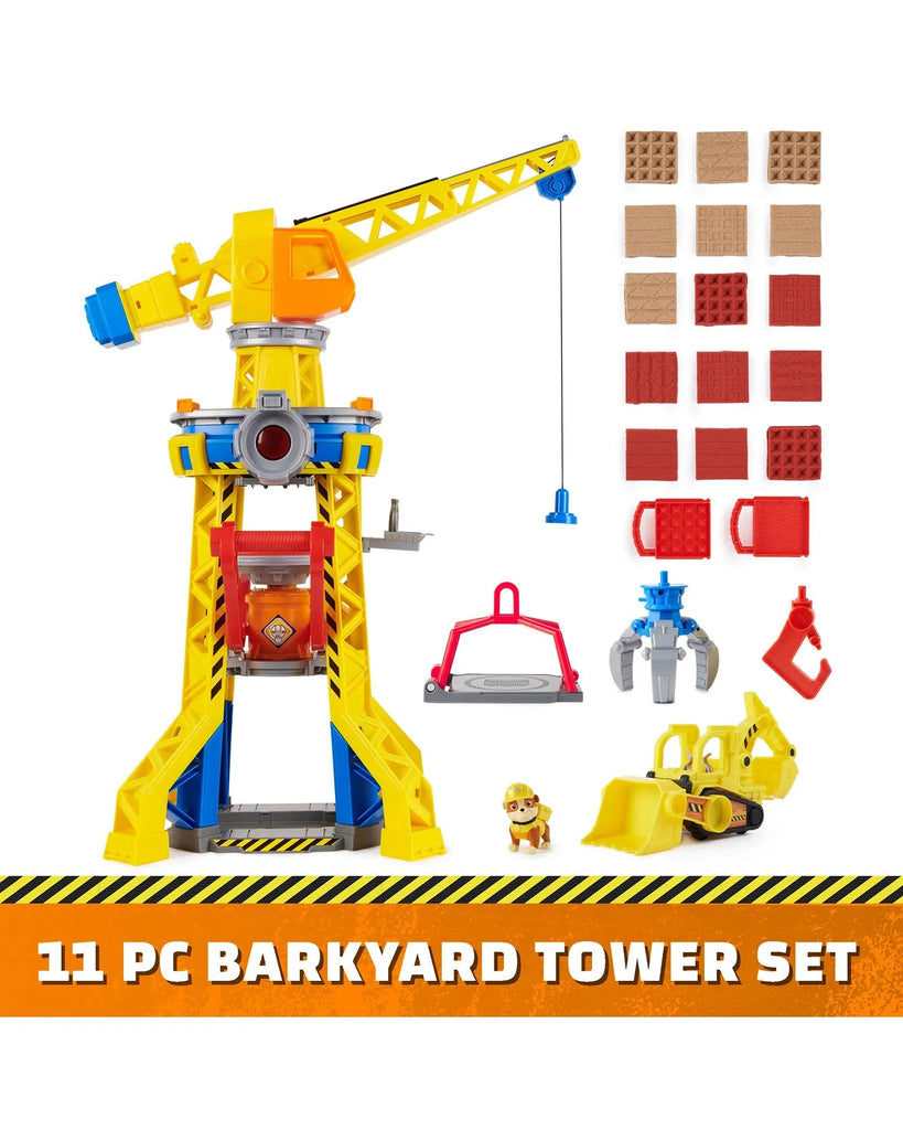 RUBBLE & CREW BARK YARD CRANE TOWER