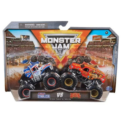 MONSTER JAM 1:64 2 PK VEHICLE AST