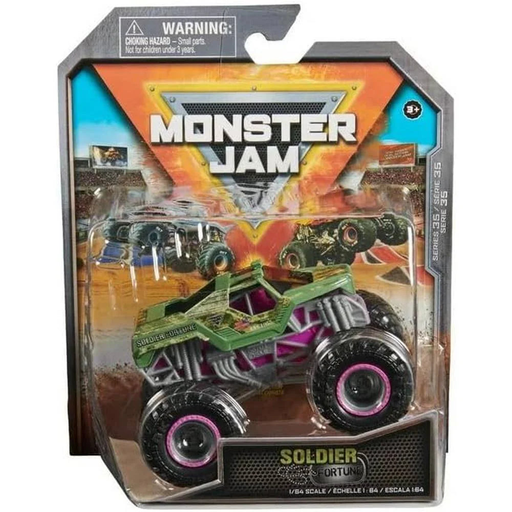 MONSTER JAM 1:64 D/C TRUCKS AST