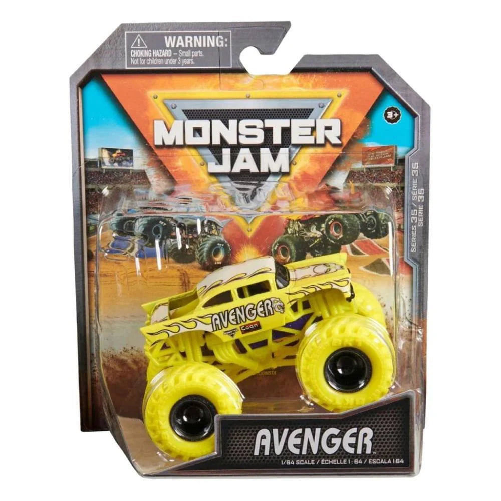 MONSTER JAM 1:64 D/C TRUCKS AST