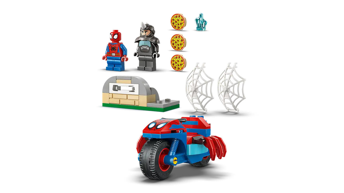 LEGO 11206 MARVEL SPIDEY MOTORBIKE RHINO