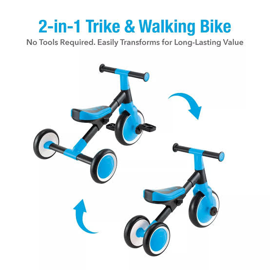 GLOBBER LEARNING TRIKE SKY BLUE