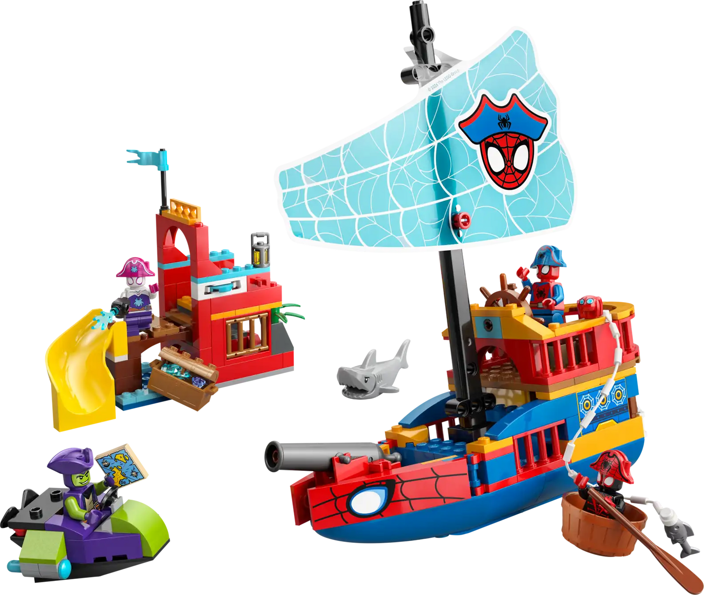 LEGO 11208 MARVEL SPIDEY PIRATE SHIP
