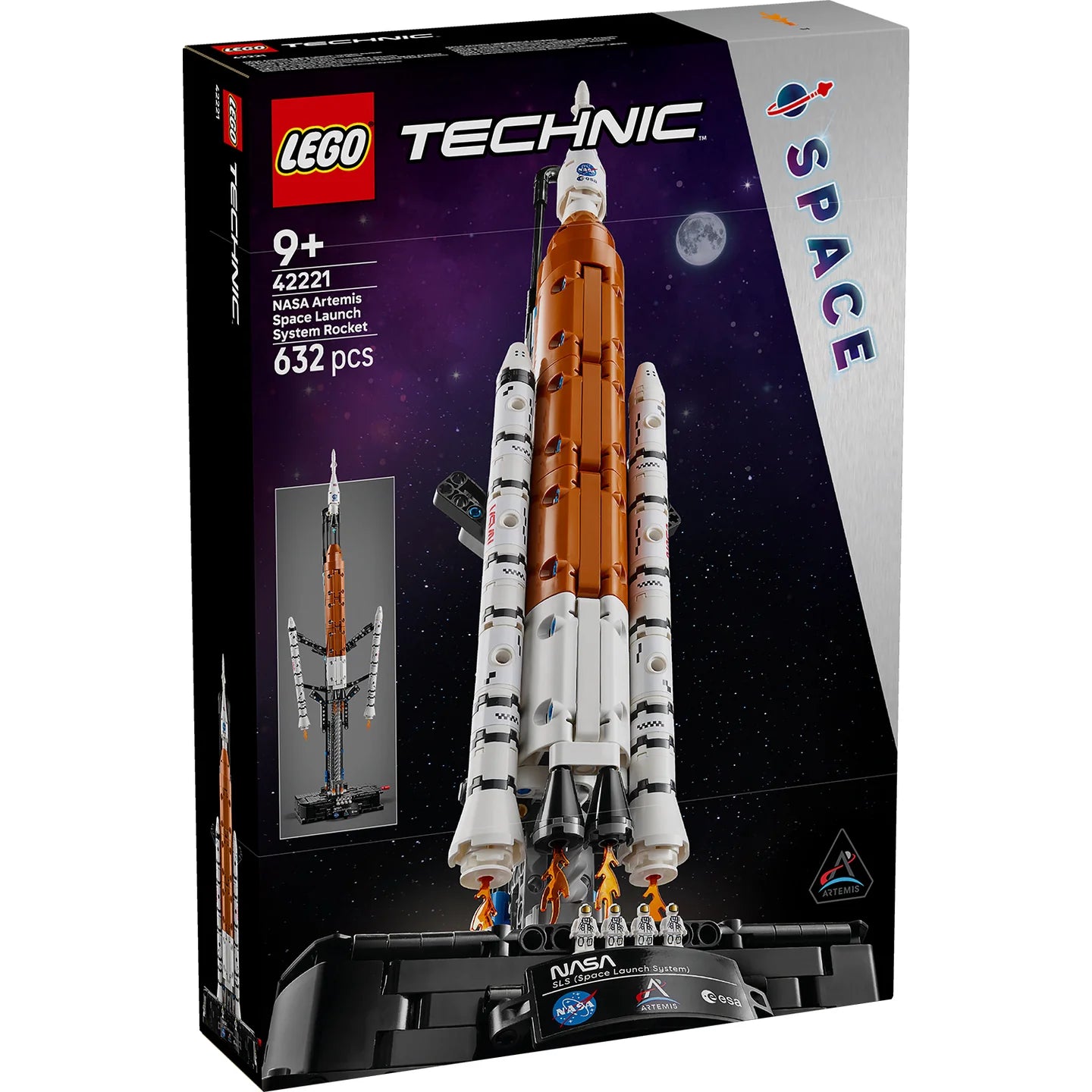 LEGO 42221 NASA ARTEMIS SPACE ROCKET