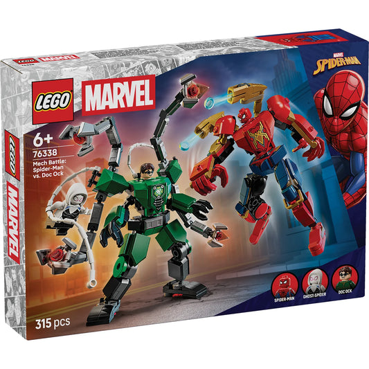 LEGO 76338 MARVEL BATTLE SPIDER VS DOC