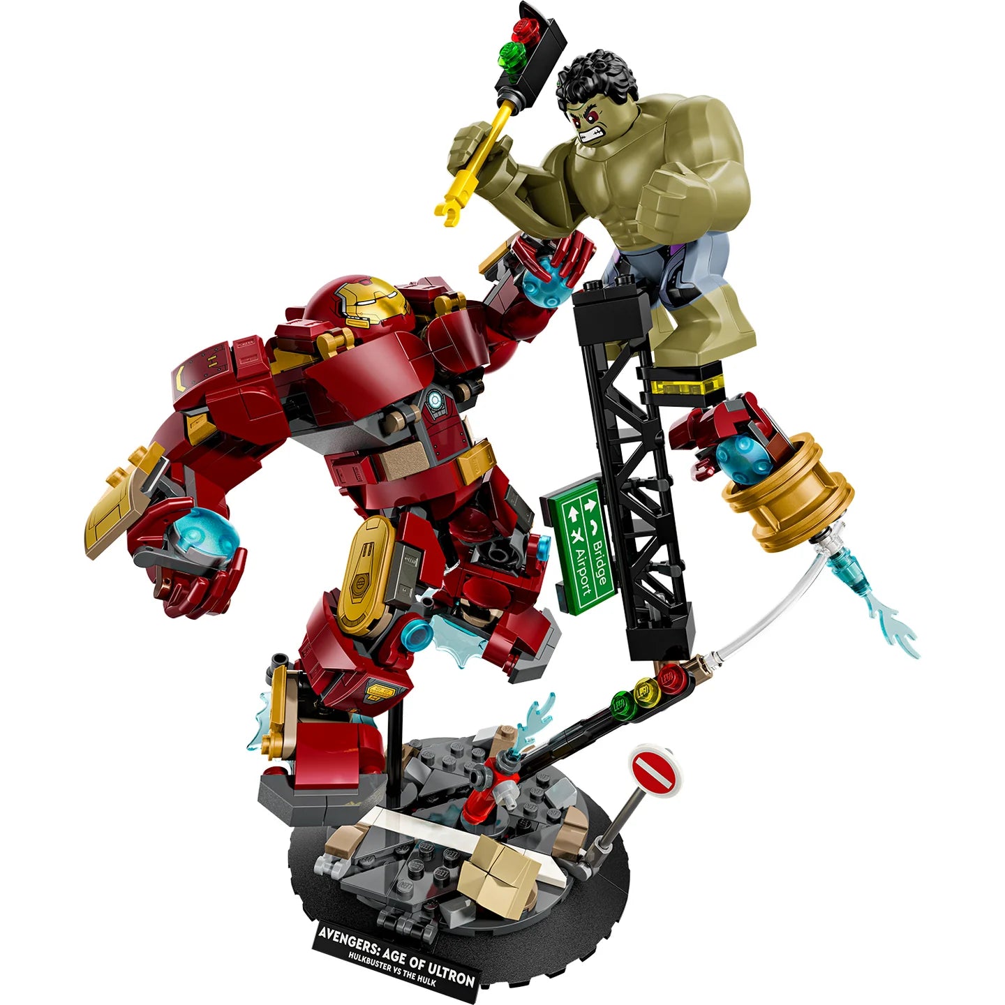 LEGO 76343 MARVEL HULKBUSTER VS THE HULK