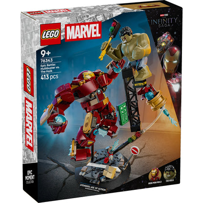 LEGO 76343 MARVEL HULKBUSTER VS THE HULK