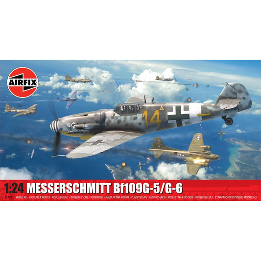 AIRFIX 1:24 MESSERSCHMITT BF109G-5/G-6