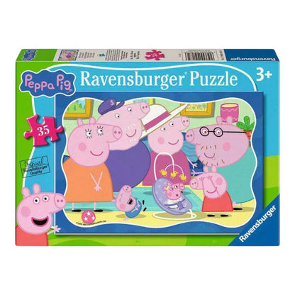 PUZZLE 35PC PEPPA PIG FAMILY
