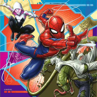 PUZZLE 3X49PC MARVEL SPIDERMAN