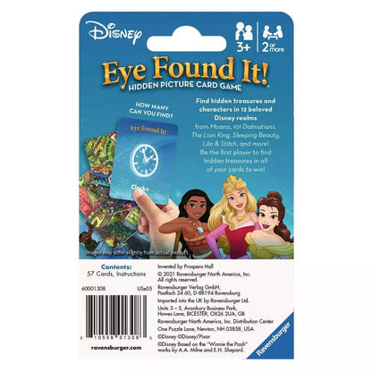 CARD GAME EYE FOUND IT DISNEY