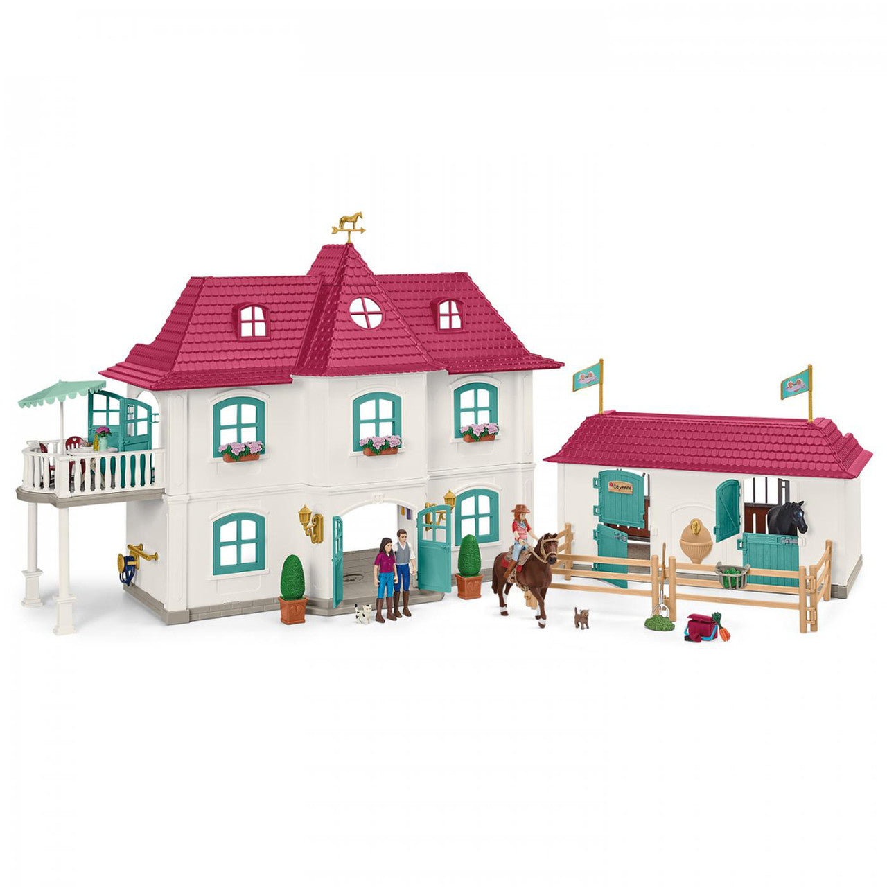 SCHLEICH 42551 LAKESIDE COUNTRY HOUSE/ST