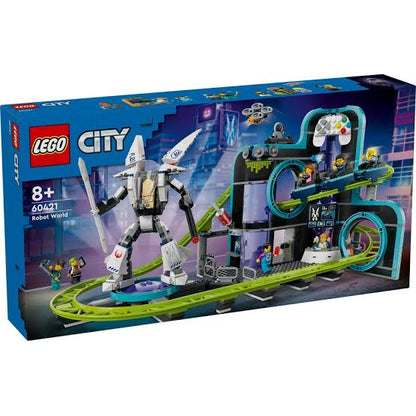 Lego 60421 City Robot Roller Coaster Prk