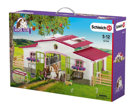 SCHLEICH 42344 RIDING CENTRE W RIDER/HOR