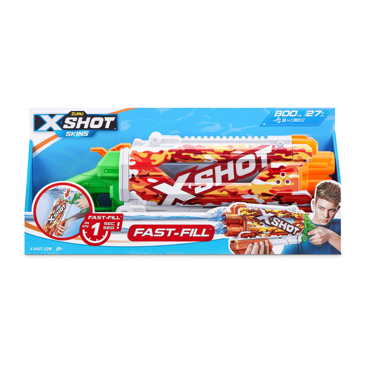 Zuru Xshot Fast Fill Skins Pump Action