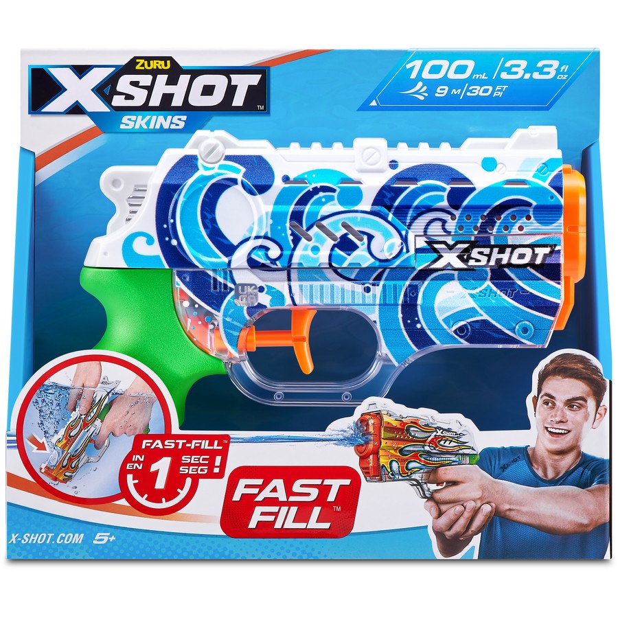 ZURU XSHOT F FILL SKINS WATER GUN NANO