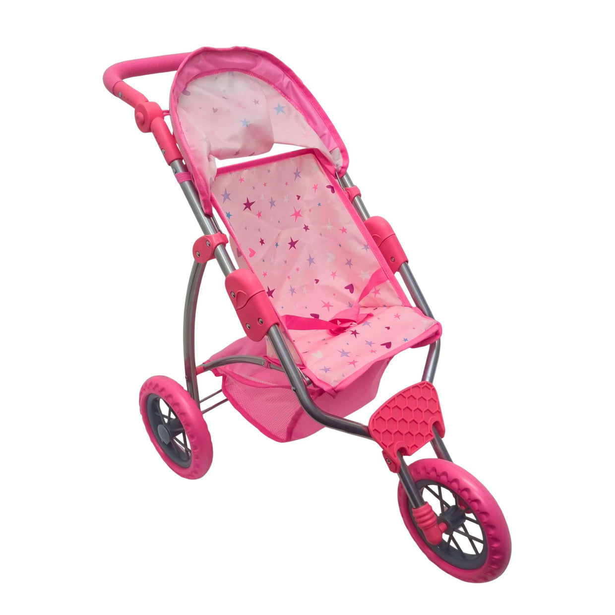 PW DOLL JOGGER PINK W STARS