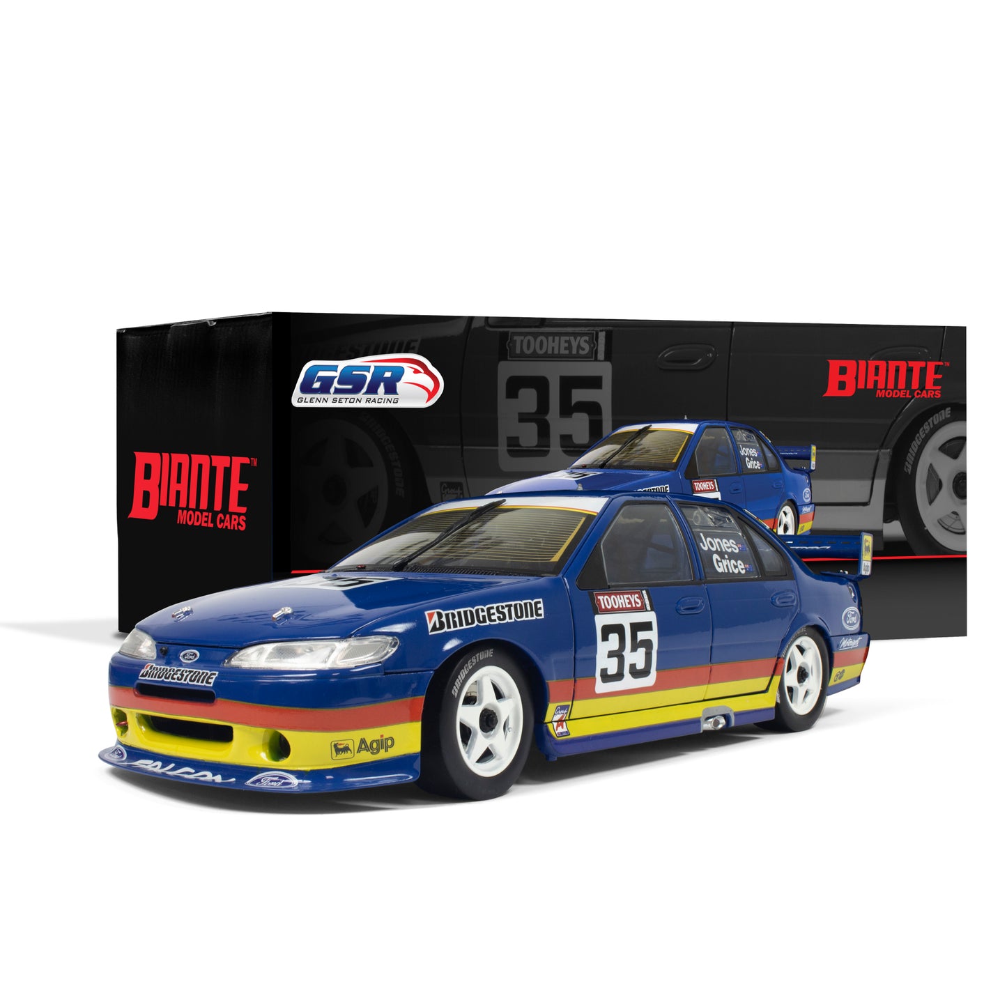 1:18 FORD EF FALCON 1995 BATH RUNNER UP
