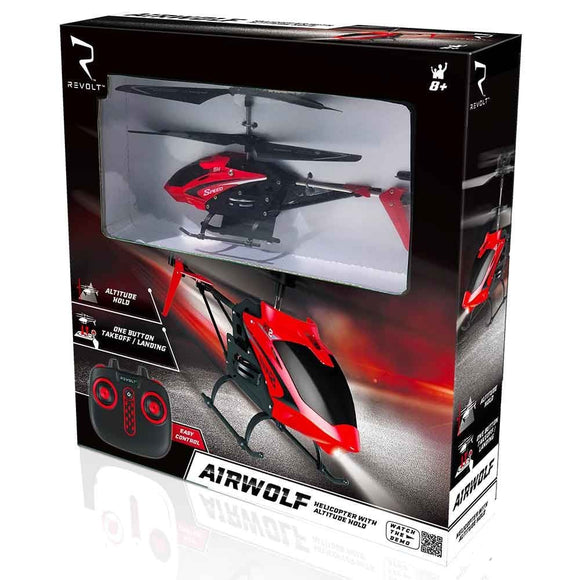 R/C REVOLT AIRWOLF HELICOPTER AUTO HOVER