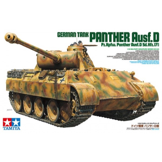 TAMIYA 1:35 PANTHER AUSF.D GERMAN TANK