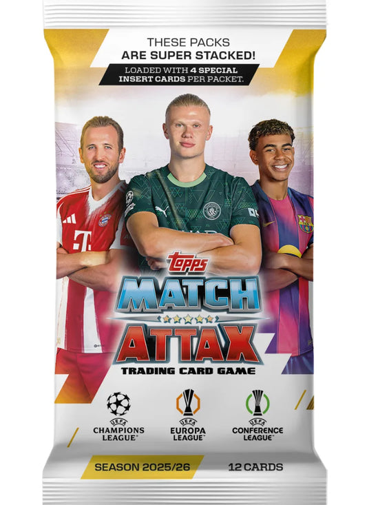 TOPPS MATCH ATTAX 2025/26 TRADING CARDS