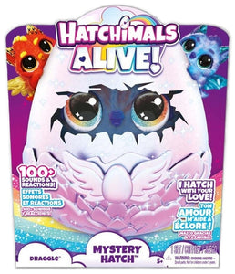 HATCHIMALS ALIVE MYSTERY HATCH DRAGGLE