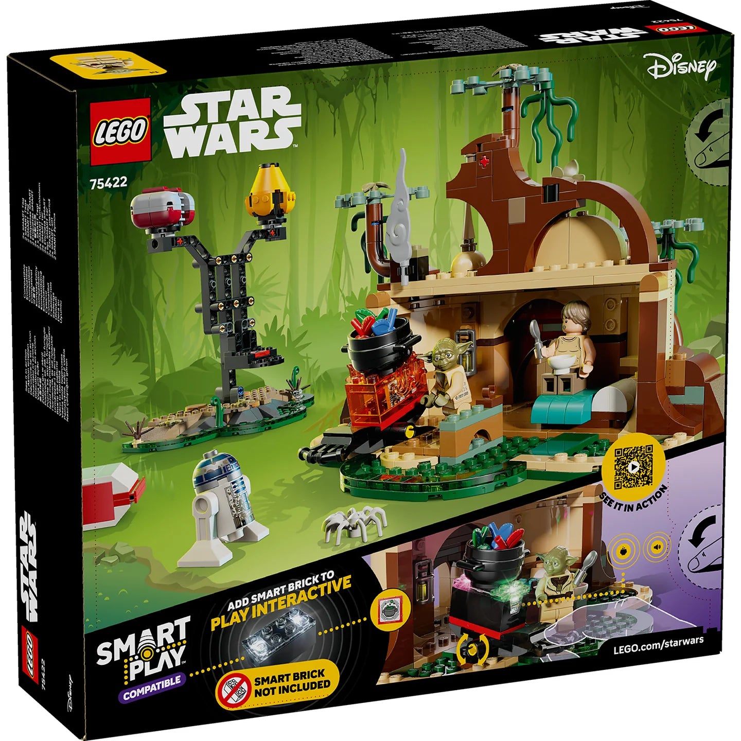 LEGO 75422 S/W S/P YODA HUT & JEDI TRAIN