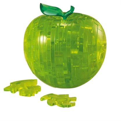 PUZZLE 3D CRYSTAL GREEN APPLE