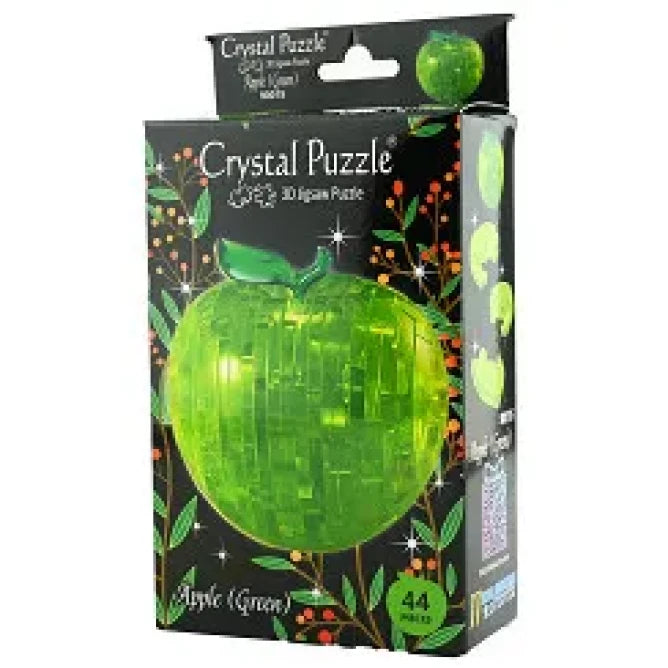 PUZZLE 3D CRYSTAL GREEN APPLE