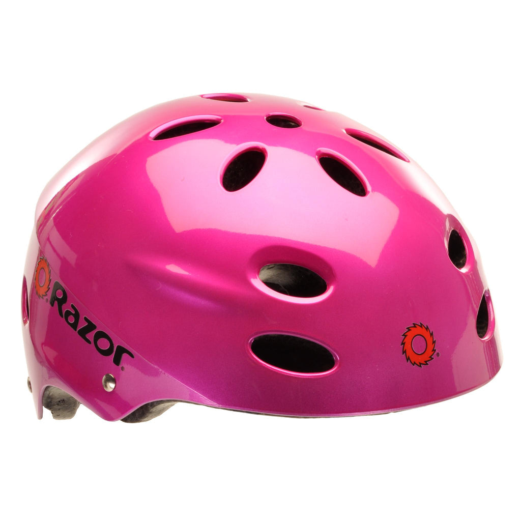 RAZOR HELMET YOUTH GLOSS MAGENTA