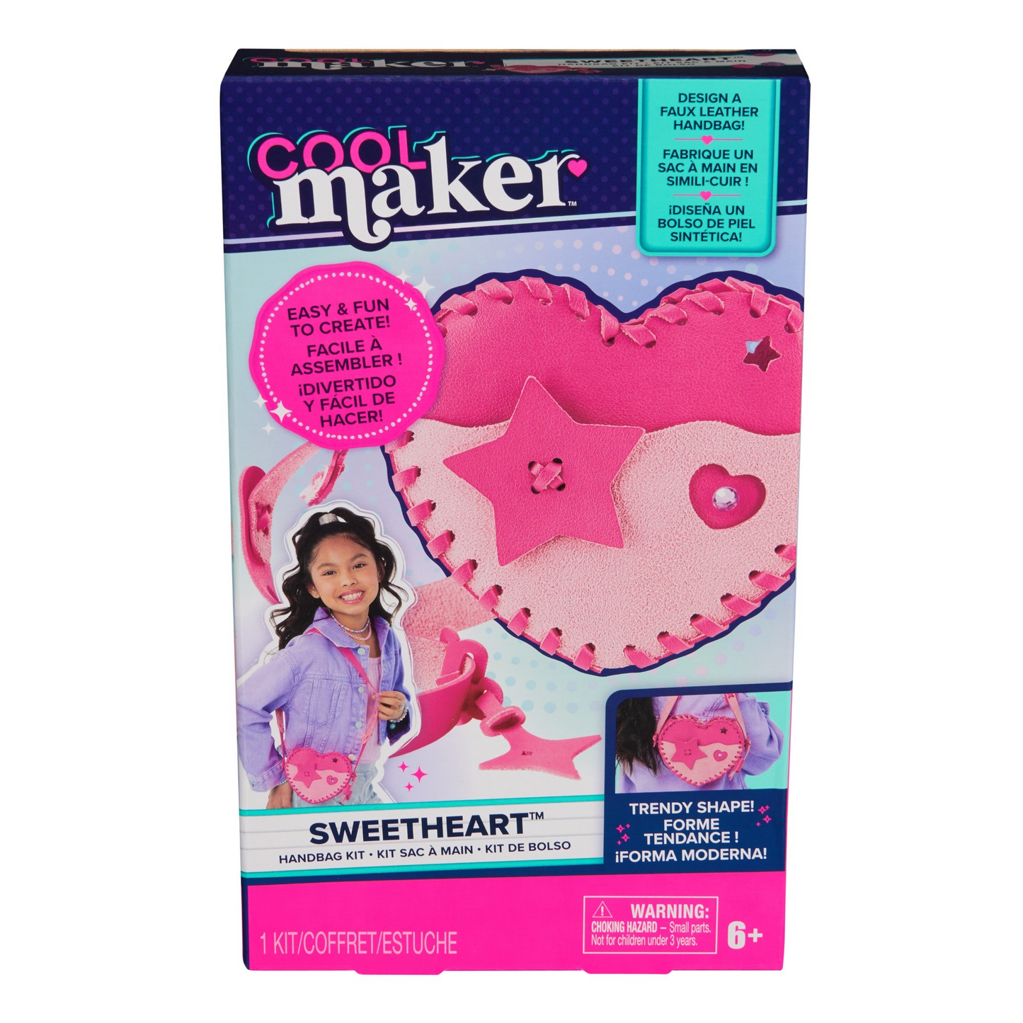 COOL MAKER PINKY HEART PURSE KIT