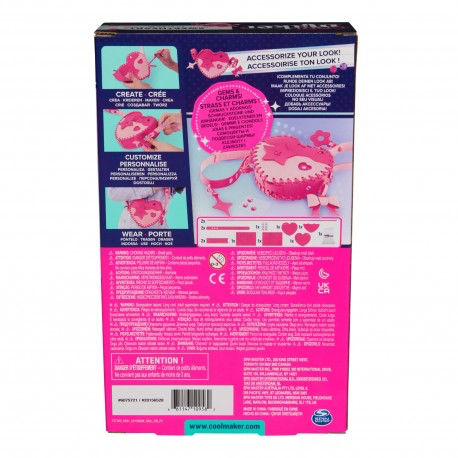 COOL MAKER PINKY HEART PURSE KIT