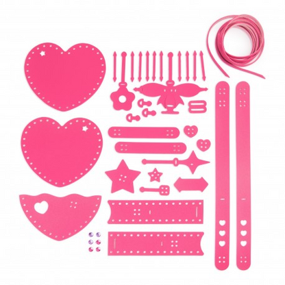 COOL MAKER PINKY HEART PURSE KIT