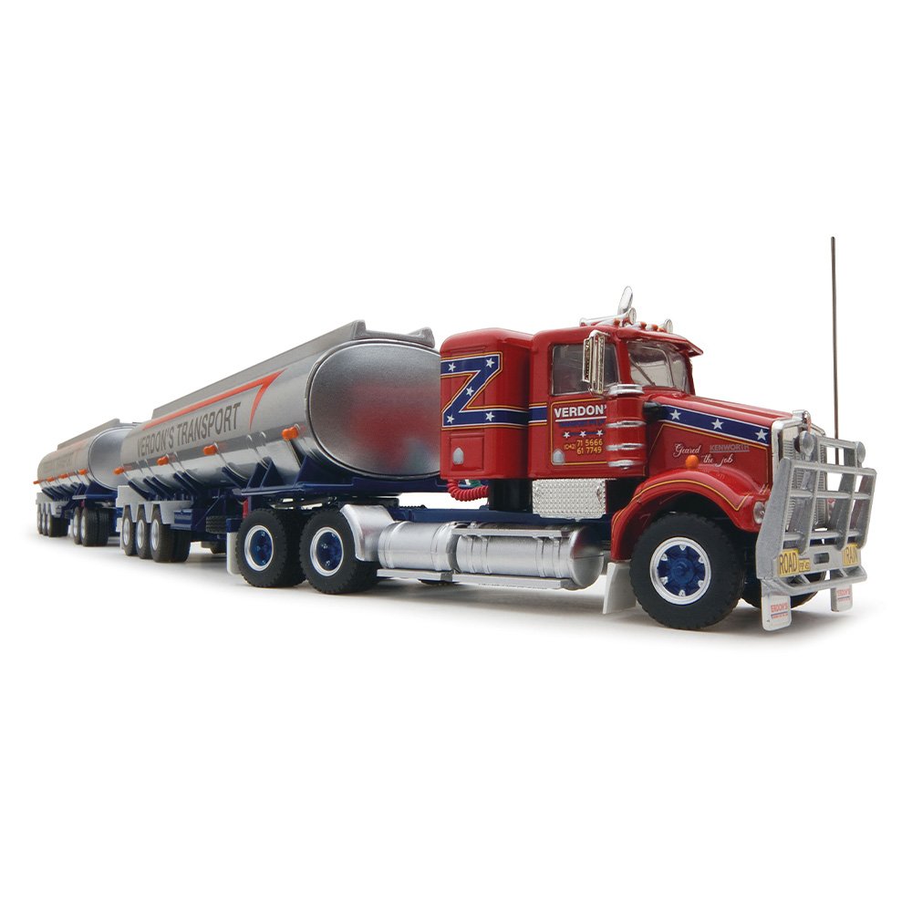 1:64 HIGHWAY TANKER ROAD TRAIN VERDON'S