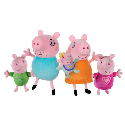 PEPPA PIG FAMILY OF FIVE PLUSH PK