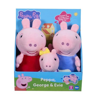 PEPPA PIG TRIO PLUSH PACK